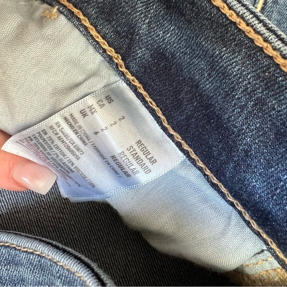 American Eagle Jegging size 2 Dark Wash - Picture 5 of 8